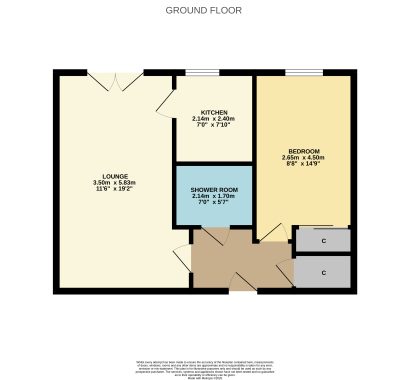 FLOOR PLAN – 75 THE GRANARY MEWS